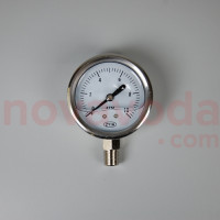 Манометр 0-150 63mm, 10bar, 1/4" (осьовий)